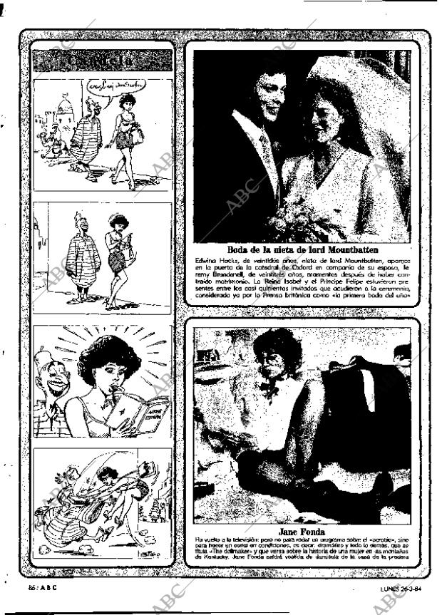 ABC MADRID 26-03-1984 página 86