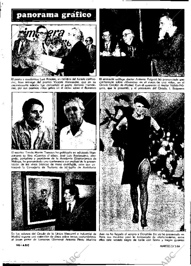 ABC MADRID 27-03-1984 página 100