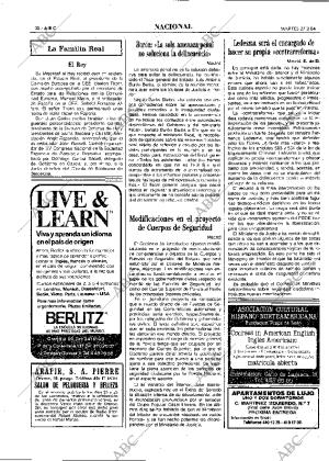 ABC MADRID 27-03-1984 página 20