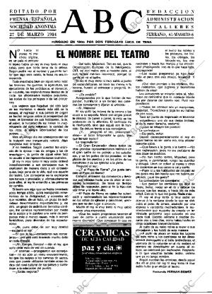 ABC MADRID 27-03-1984 página 3
