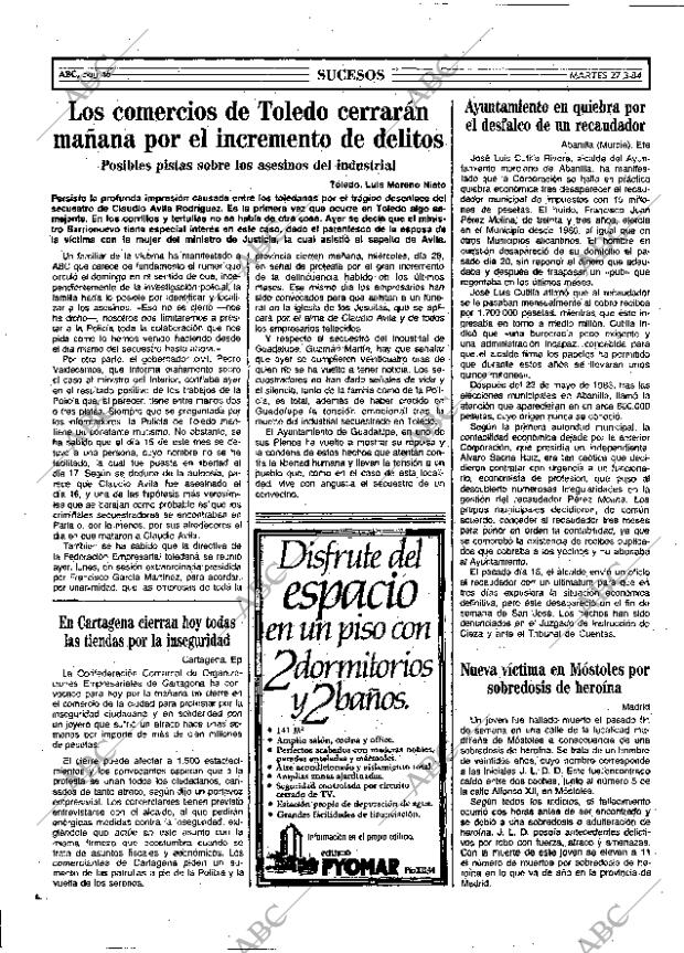 ABC MADRID 27-03-1984 página 46