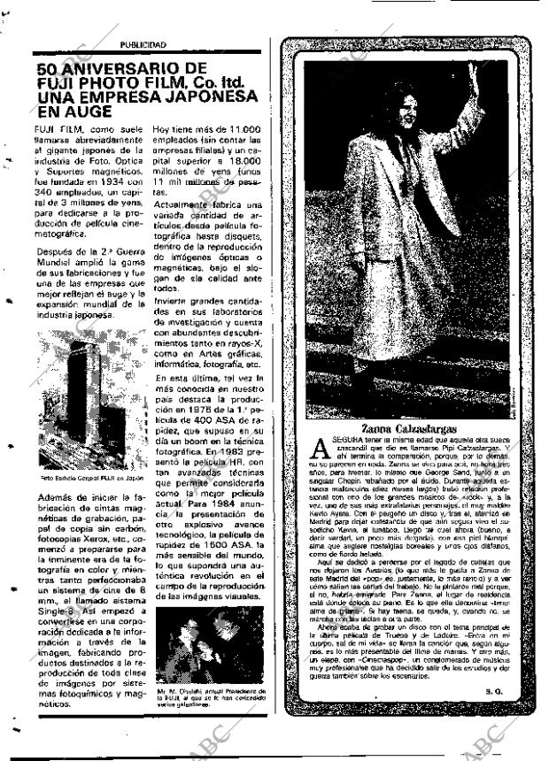 ABC MADRID 27-03-1984 página 98