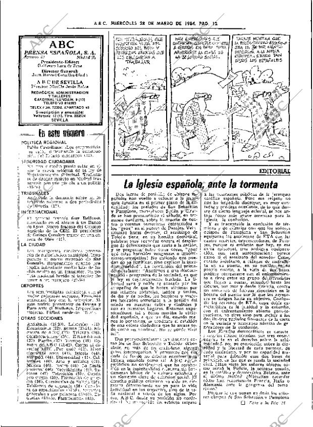 ABC SEVILLA 28-03-1984 página 12