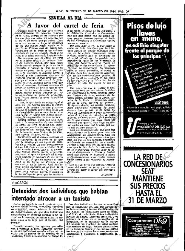 ABC SEVILLA 28-03-1984 página 29