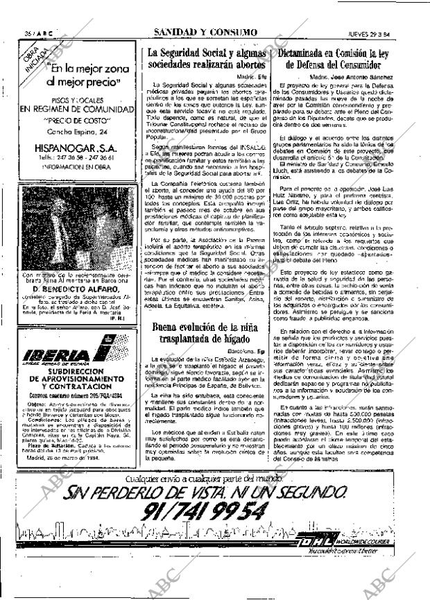 ABC MADRID 29-03-1984 página 36