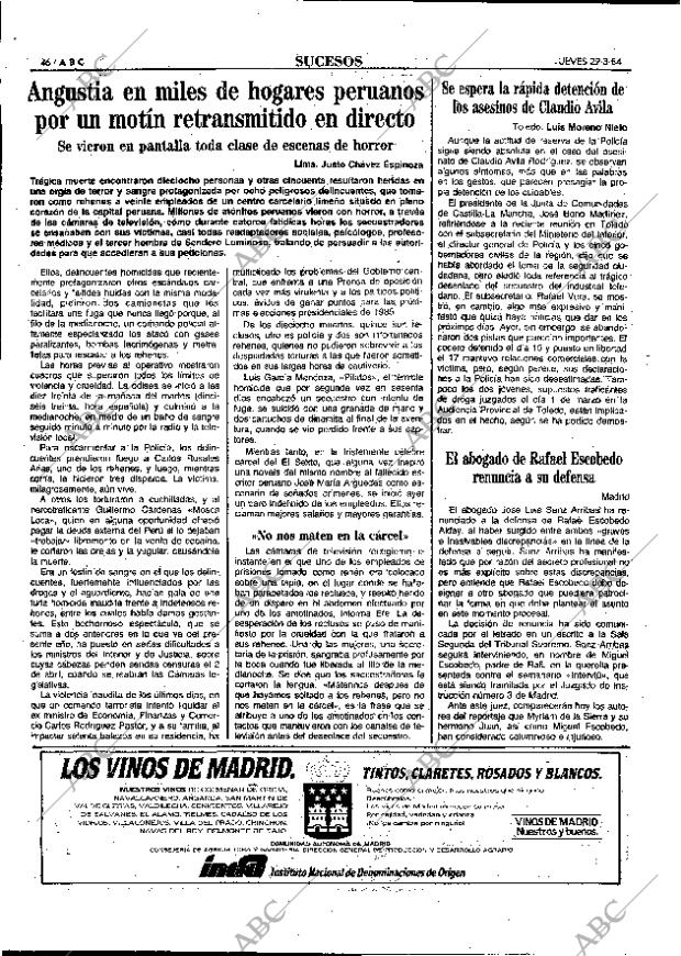 ABC MADRID 29-03-1984 página 46