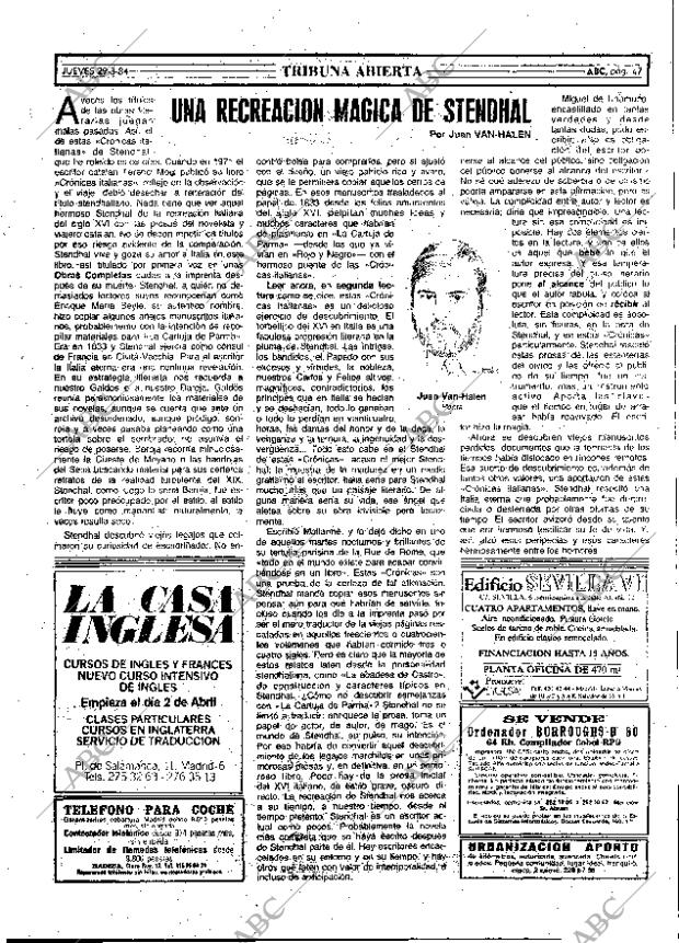 ABC MADRID 29-03-1984 página 47