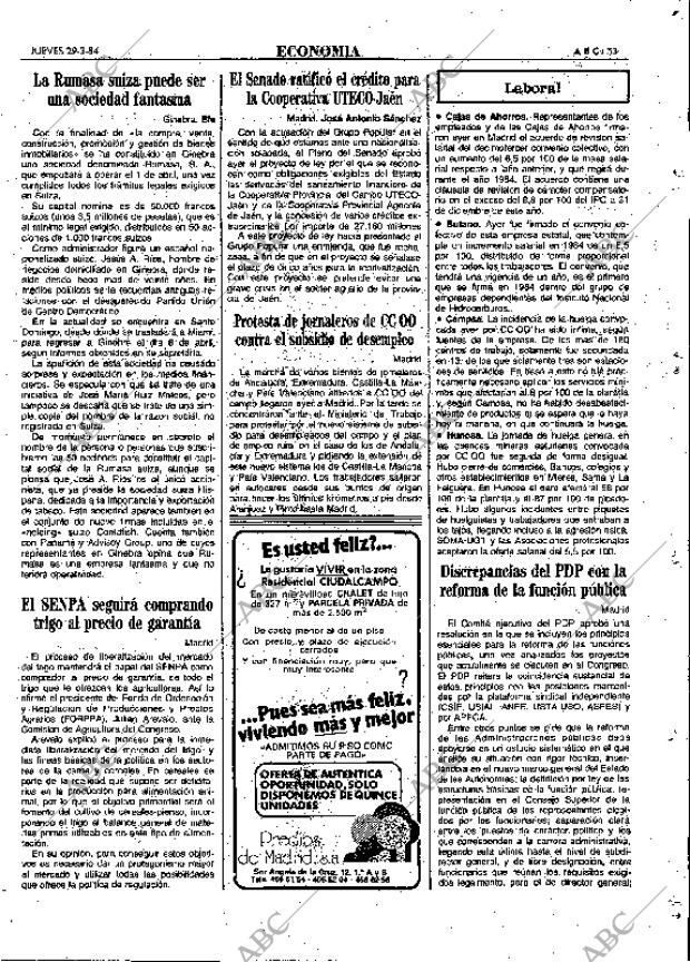 ABC MADRID 29-03-1984 página 53