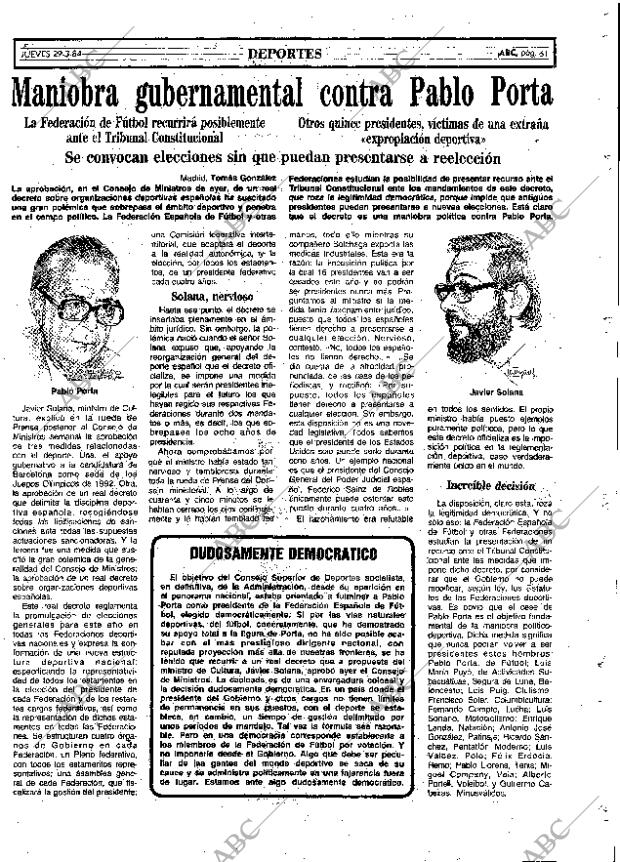 ABC MADRID 29-03-1984 página 61
