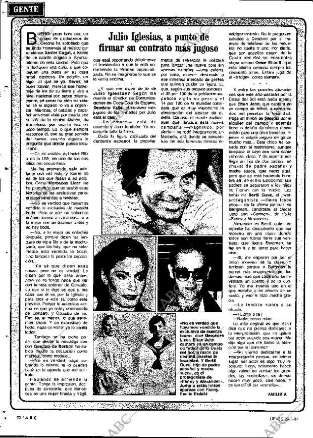 ABC MADRID 29-03-1984 página 92