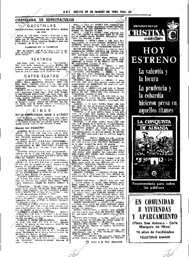 ABC SEVILLA 29-03-1984 página 63