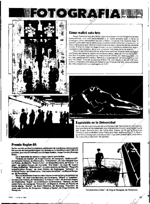 ABC SEVILLA 29-03-1984 página 81
