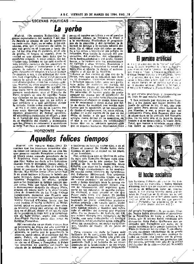 ABC SEVILLA 30-03-1984 página 18