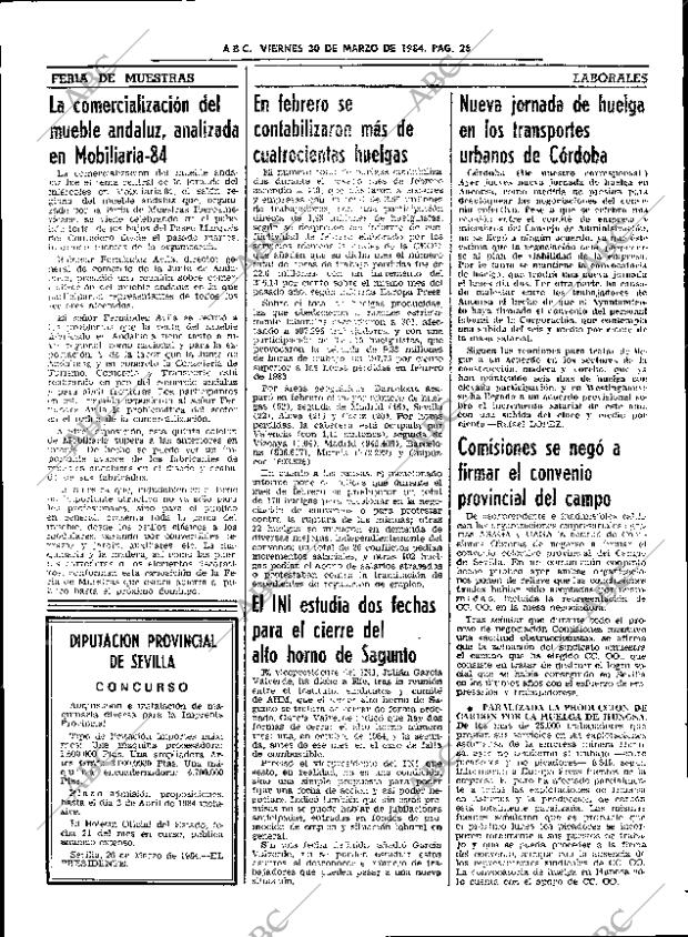 ABC SEVILLA 30-03-1984 página 28