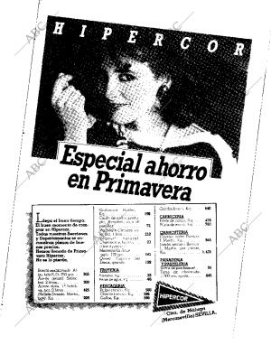 ABC SEVILLA 30-03-1984 página 92