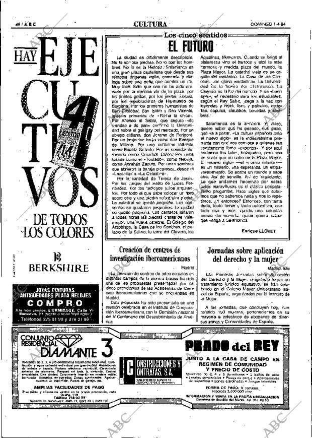 ABC MADRID 01-04-1984 página 46