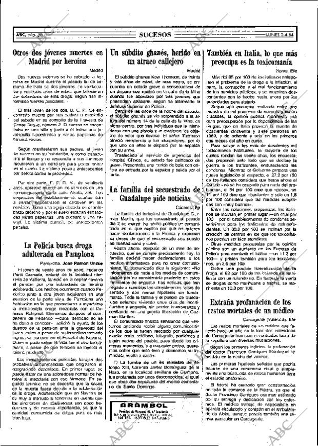 ABC MADRID 02-04-1984 página 28