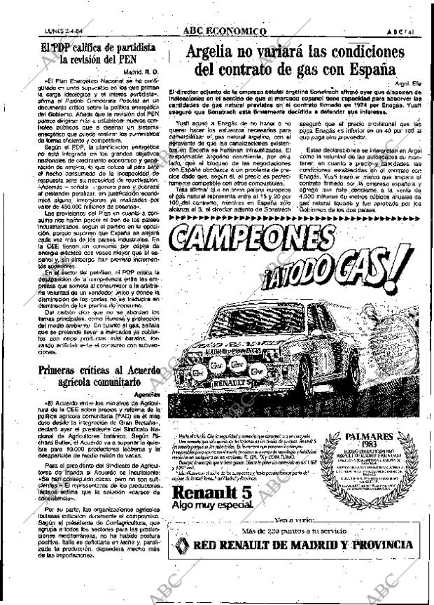 ABC MADRID 02-04-1984 página 41