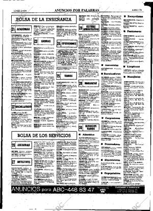 ABC MADRID 02-04-1984 página 73