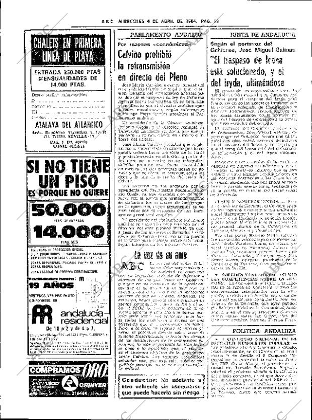 ABC SEVILLA 04-04-1984 página 22