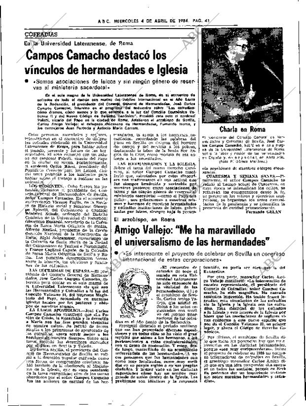 ABC SEVILLA 04-04-1984 página 41