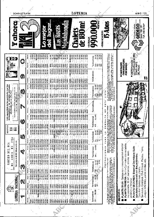 ABC MADRID 08-04-1984 página 103