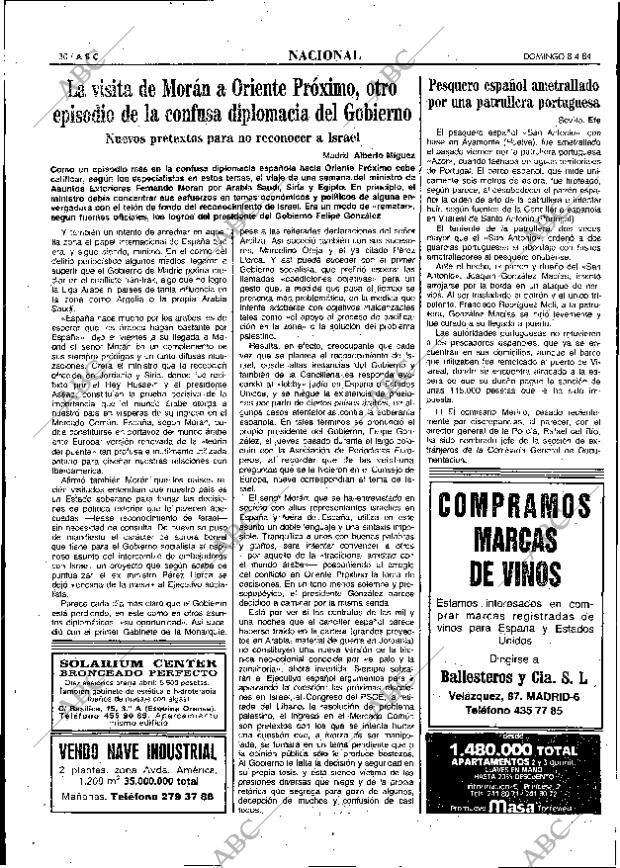 ABC MADRID 08-04-1984 página 30