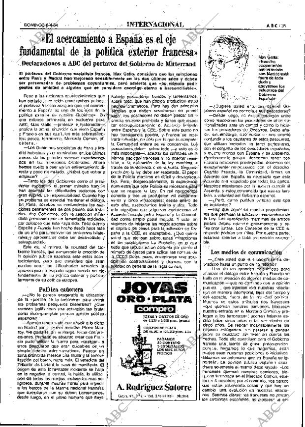 ABC MADRID 08-04-1984 página 35