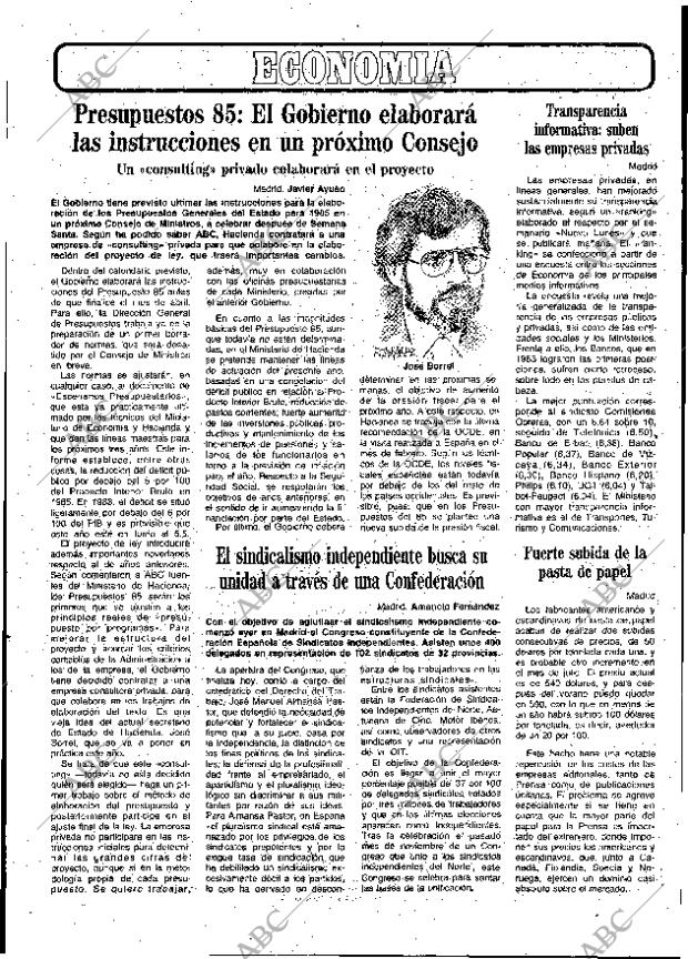 ABC MADRID 08-04-1984 página 63