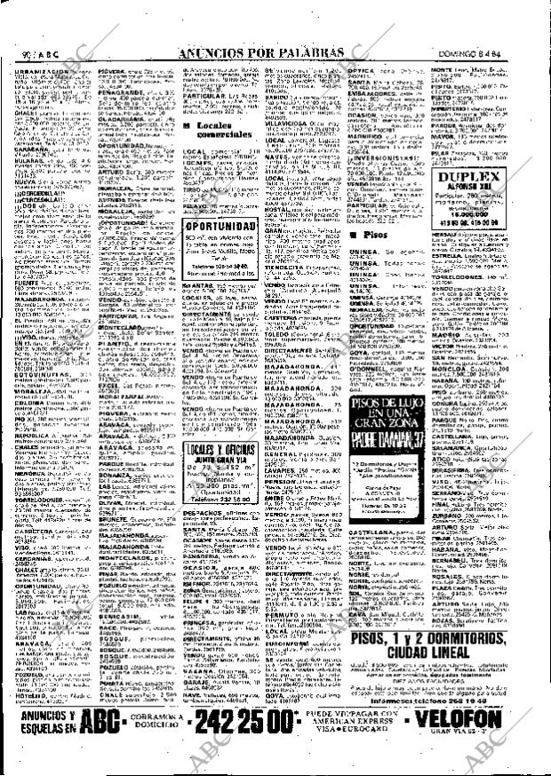 ABC MADRID 08-04-1984 página 90