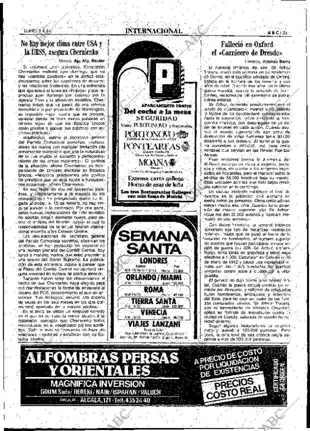 ABC MADRID 09-04-1984 página 25