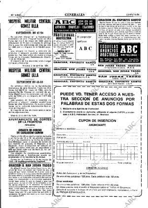 ABC MADRID 09-04-1984 página 82