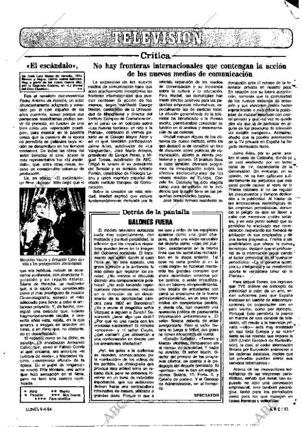 ABC MADRID 09-04-1984 página 93