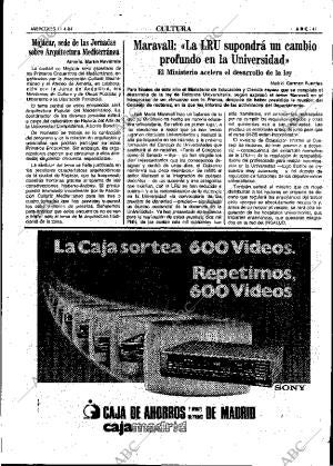 ABC MADRID 11-04-1984 página 41