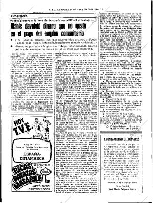 ABC SEVILLA 11-04-1984 página 22