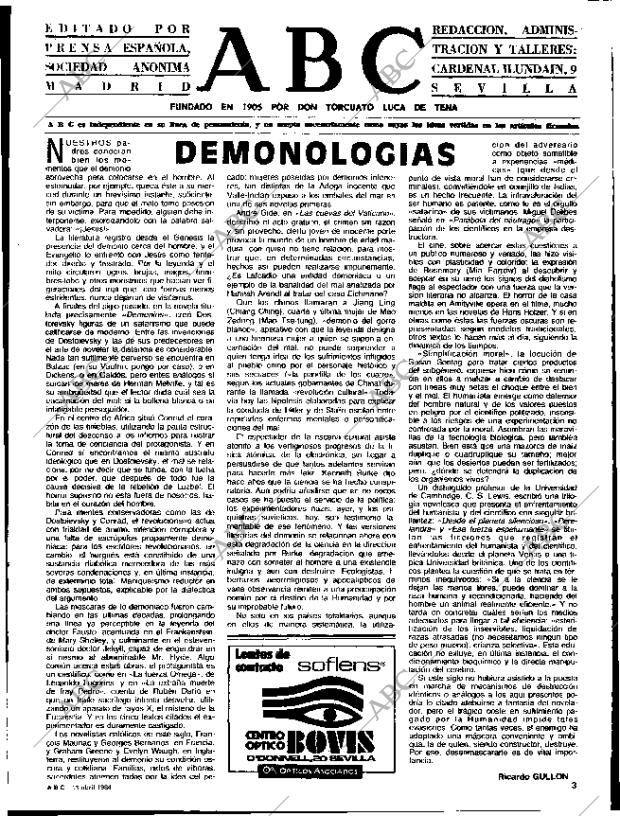 ABC SEVILLA 11-04-1984 página 3