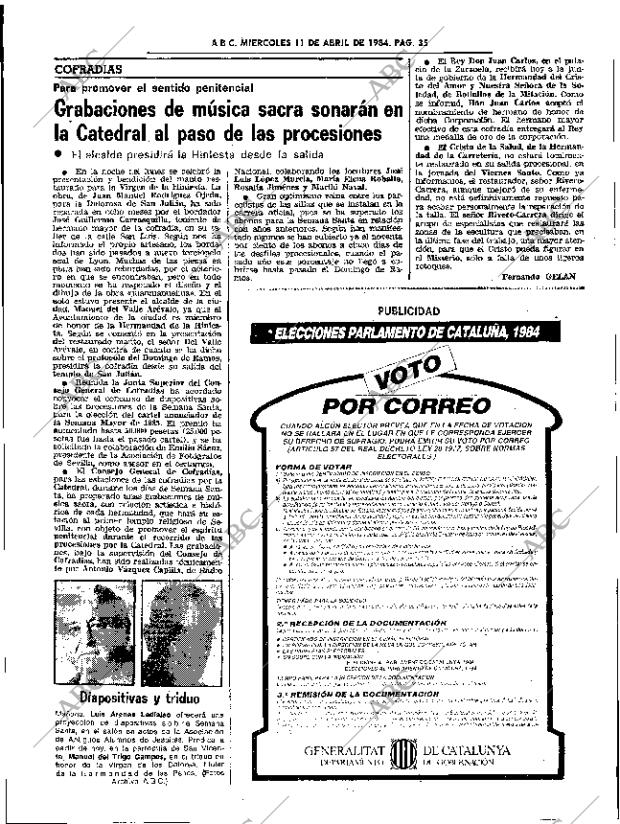 ABC SEVILLA 11-04-1984 página 35