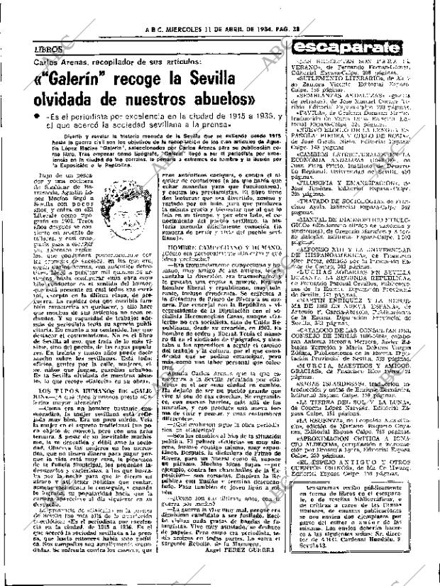ABC SEVILLA 11-04-1984 página 38