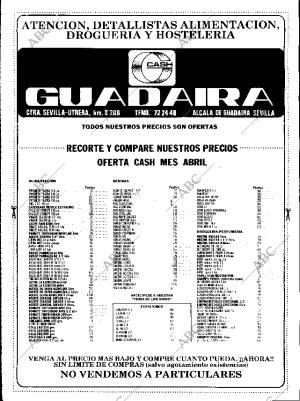 ABC SEVILLA 14-04-1984 página 14