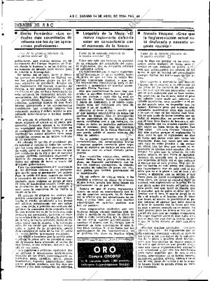 ABC SEVILLA 14-04-1984 página 48