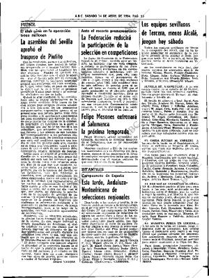 ABC SEVILLA 14-04-1984 página 55