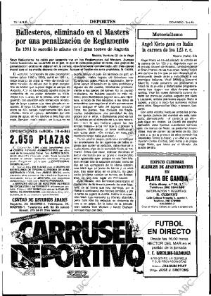 ABC MADRID 15-04-1984 página 74