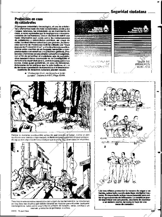ABC SEVILLA 15-04-1984 página 107