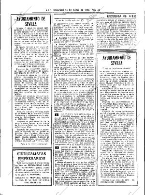 ABC SEVILLA 15-04-1984 página 44