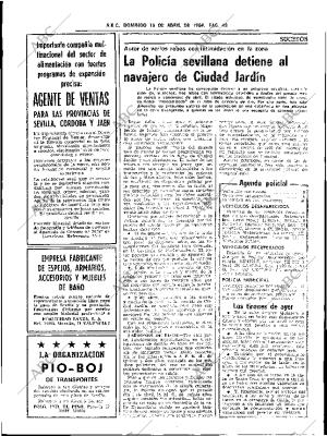 ABC SEVILLA 15-04-1984 página 48