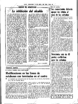 ABC SEVILLA 15-04-1984 página 49