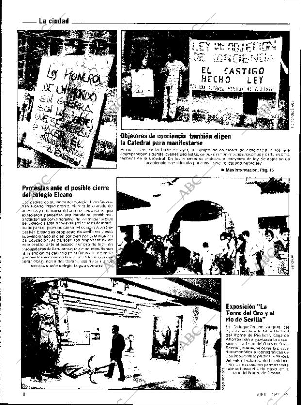 ABC SEVILLA 15-04-1984 página 8