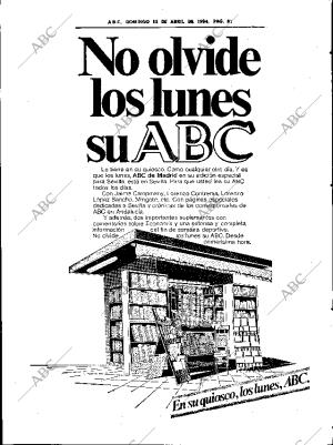 ABC SEVILLA 15-04-1984 página 81