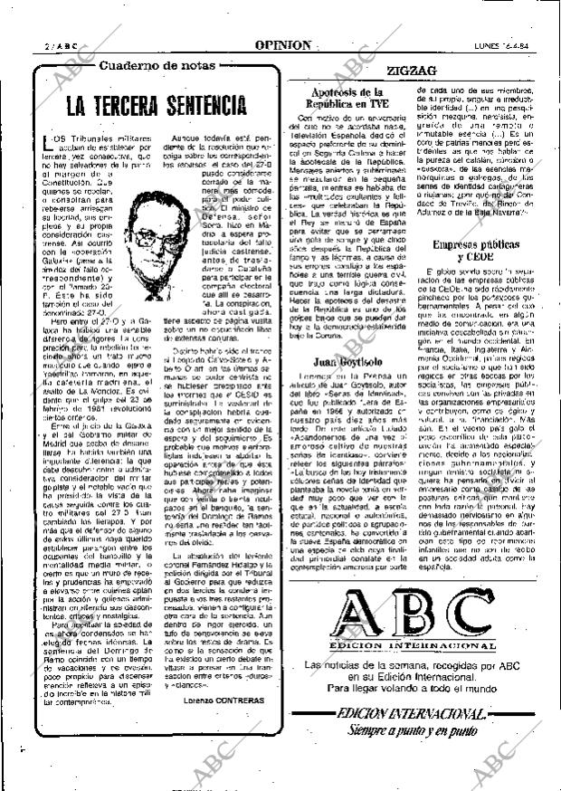 ABC MADRID 16-04-1984 página 12