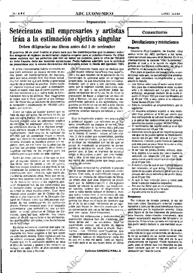 ABC MADRID 16-04-1984 página 32